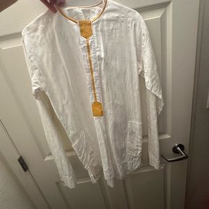 White Dashiki Outfit